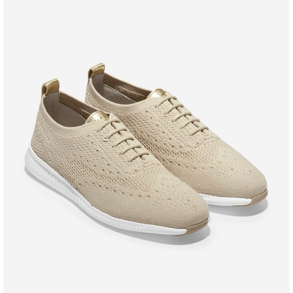 COLE HAAN - EUC WOMEN’S SIZE 6.5 - 2.ZEROGRAND WINGTIP OXFORD